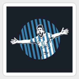 Messi Celebrating Sticker